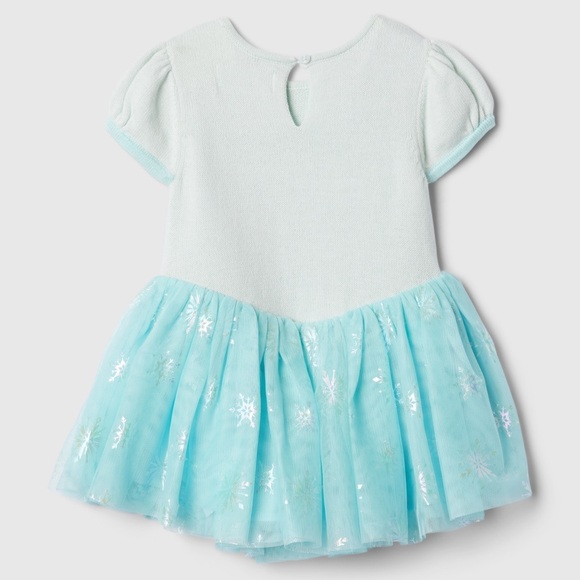 NWT Disney Gap Baby Elsa Frozen Knit Dress size 12-18 months - Picture 2 of 7